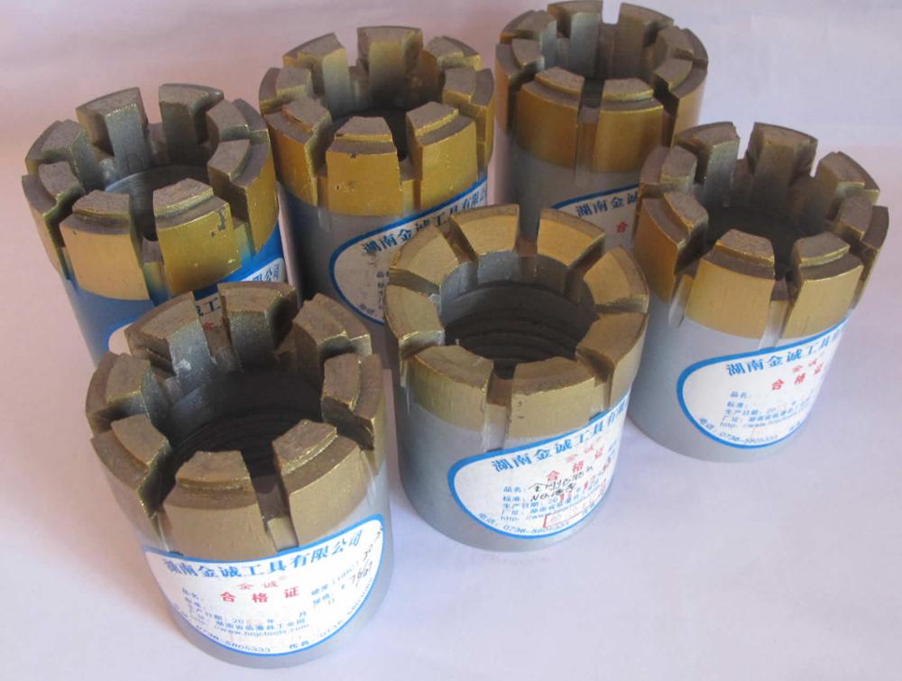 Impregnated Diamond Core Rock Drill Bit for Geological Exploration and Well Drilling 2