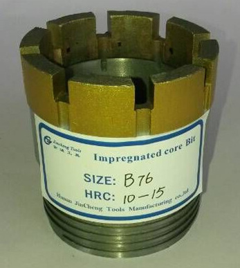 Impregnated Diamond Core Rock Drill Bit for Geological Exploration and Well Drilling 3