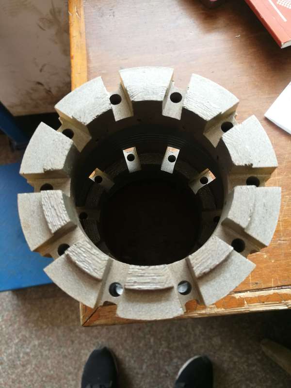 PQImpregnated Diamond Core Drill Bit for Water Well Drilling 2