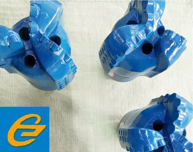 190mm Diamond Drilling Tools PDC Five Wings Drill Bit for Sandstone Drilling 4