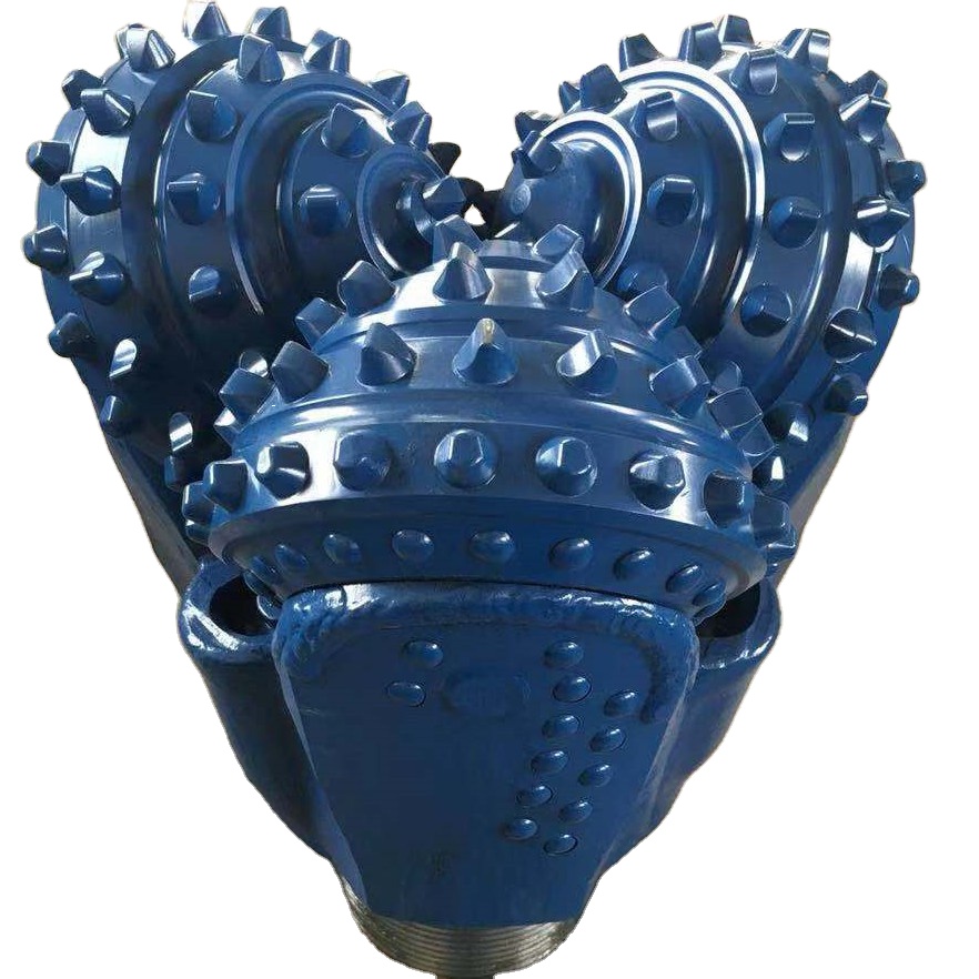 TCI Rotary Tricone Drill Bit with steel cutter for Water Well Drilling and Oil Mining 3