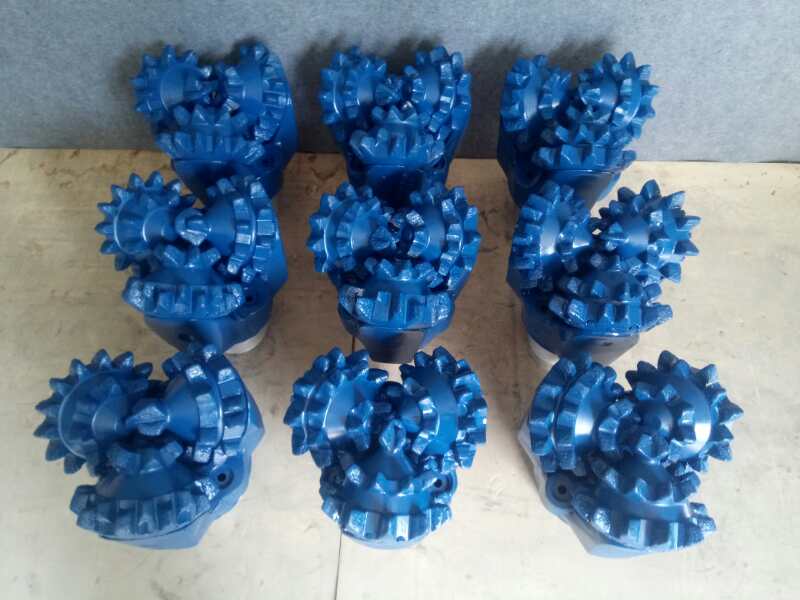 TCI Rotary Tricone Drill Bit with steel cutter for Water Well Drilling and Oil Mining 6