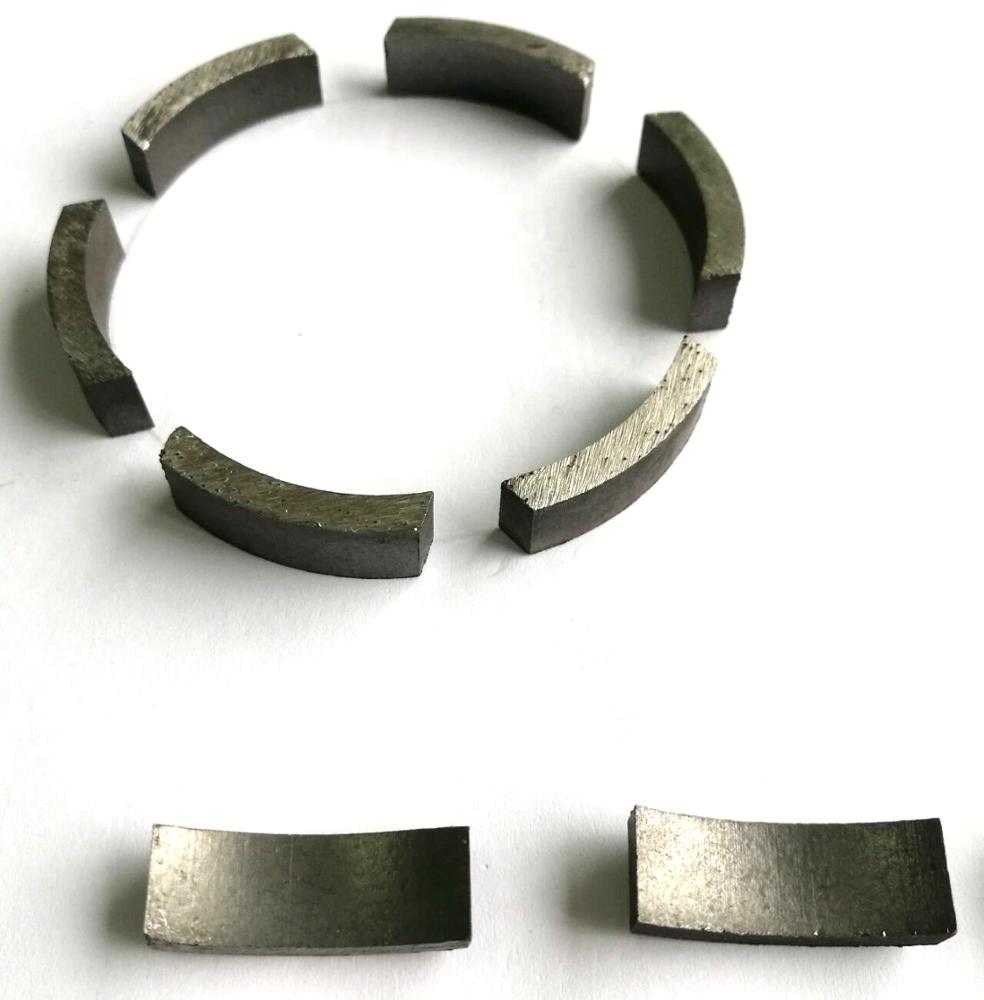 Diamond Segment for Core Drill Bit for Reinforced Concrete Cutting.